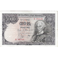 Espanha 5000 Pesetas 1976